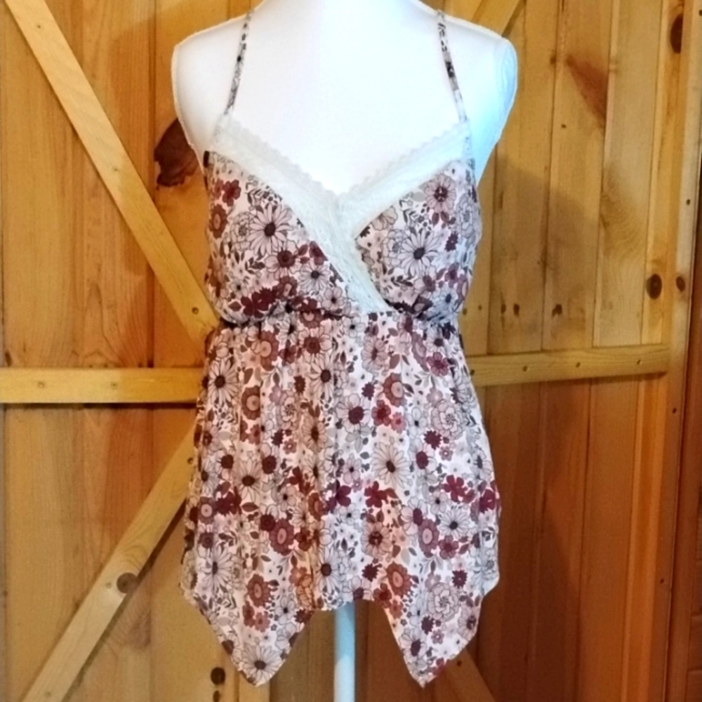 Floral Smocked Top